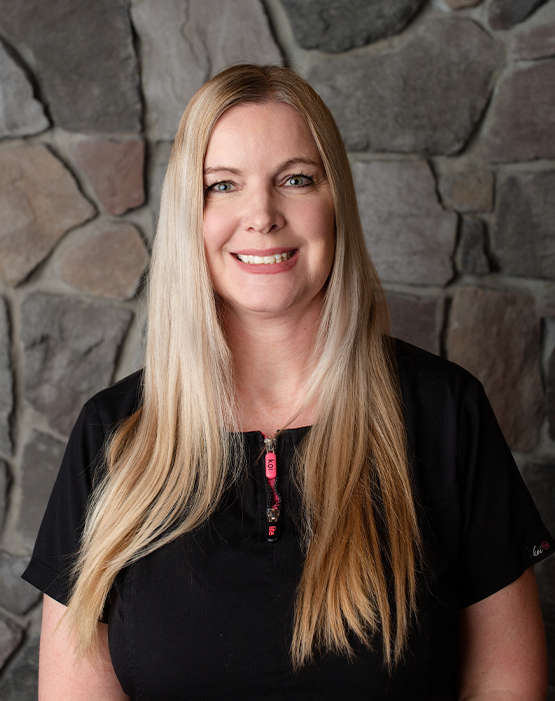 Registered dental hygienist Christine